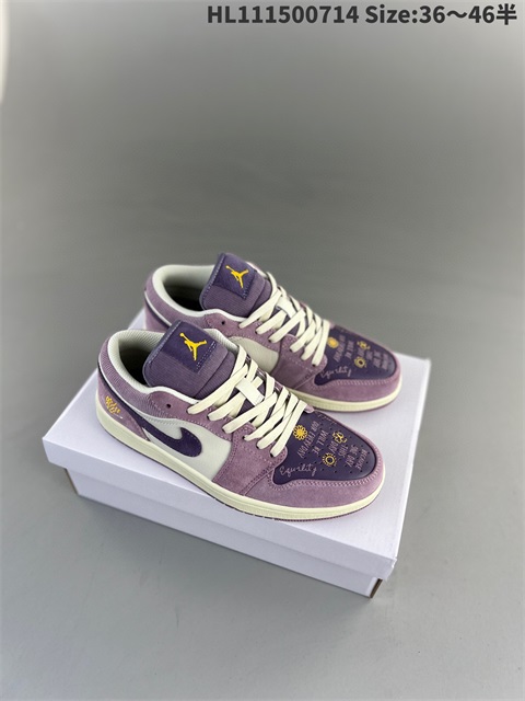 women air jordan 1 shoes H 2023-10-26-403